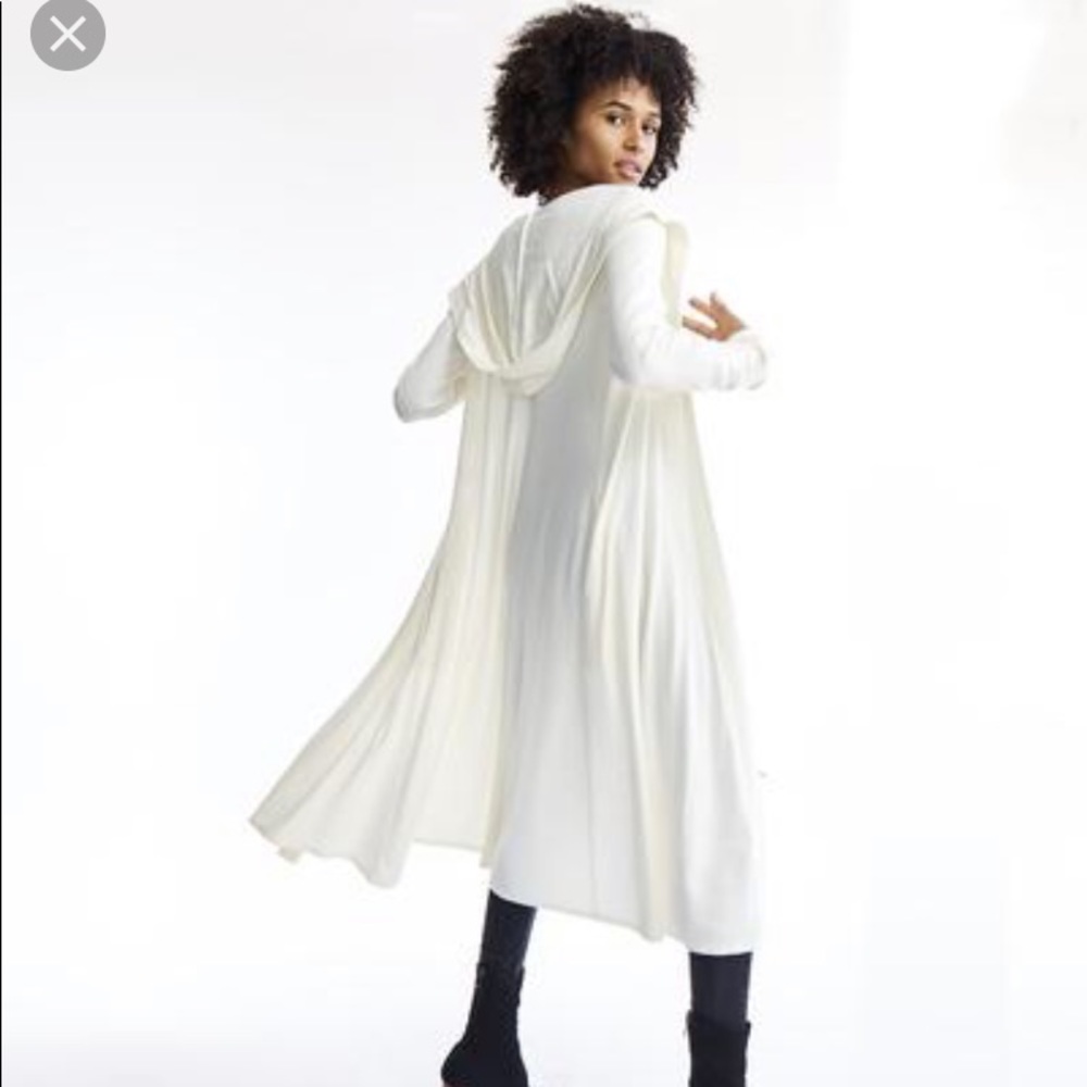 Groceries apparel iris hooded cardigan